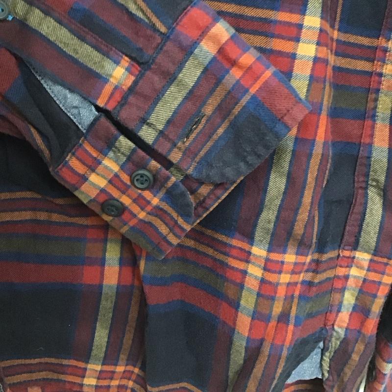トミーヒルフィガー TOMMY HILFIGER シャツ、ブラウス 長袖 長袖シャツ チェックシャツ カラーシャツ ボタンダウンシャツ M チェック マルチカラー / マルチカラー /  メンズ USED 古着 中古 10146576