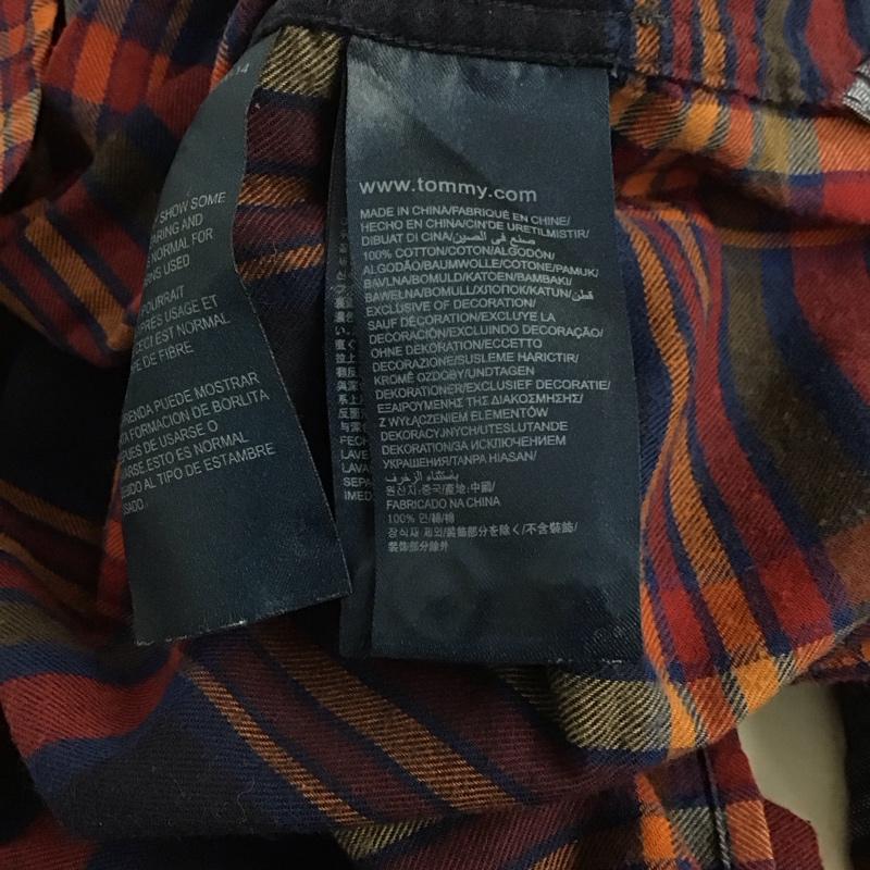 トミーヒルフィガー TOMMY HILFIGER シャツ、ブラウス 長袖 長袖シャツ チェックシャツ カラーシャツ ボタンダウンシャツ M チェック マルチカラー / マルチカラー /  メンズ USED 古着 中古 10146576