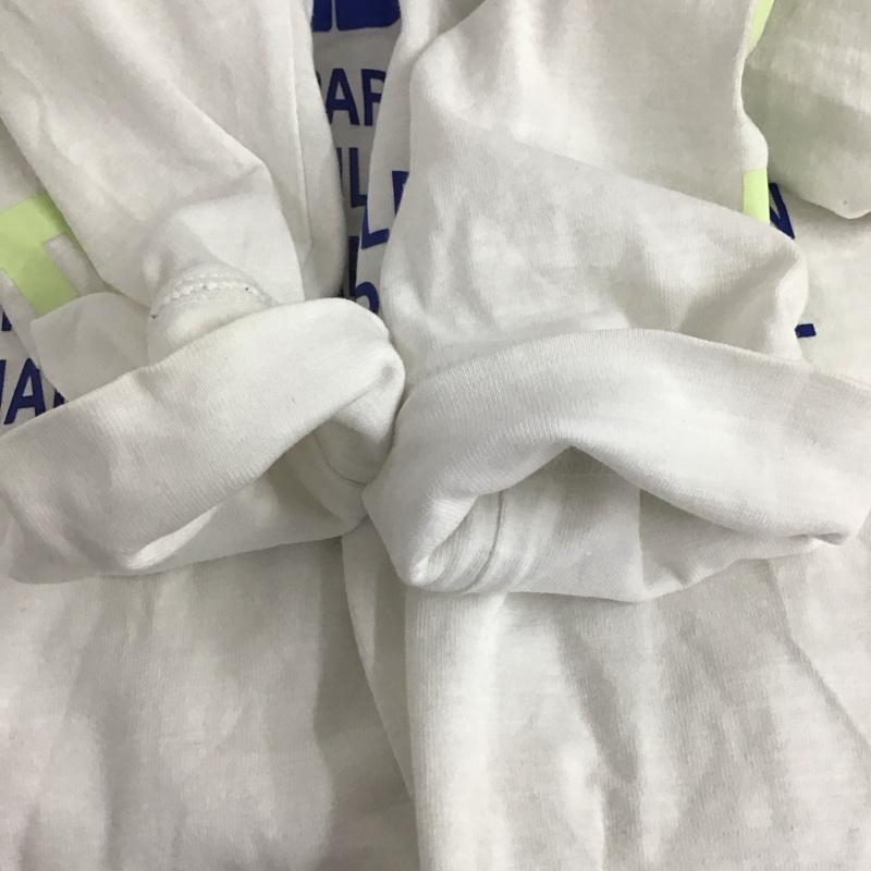 ナイキ NIKE カットソー 長袖 da0630-10 ワールドツアーロングスリーブトップ プリントTシャツ XXL プリント 白 / ホワイト /  メンズ USED 古着 中古 10146577