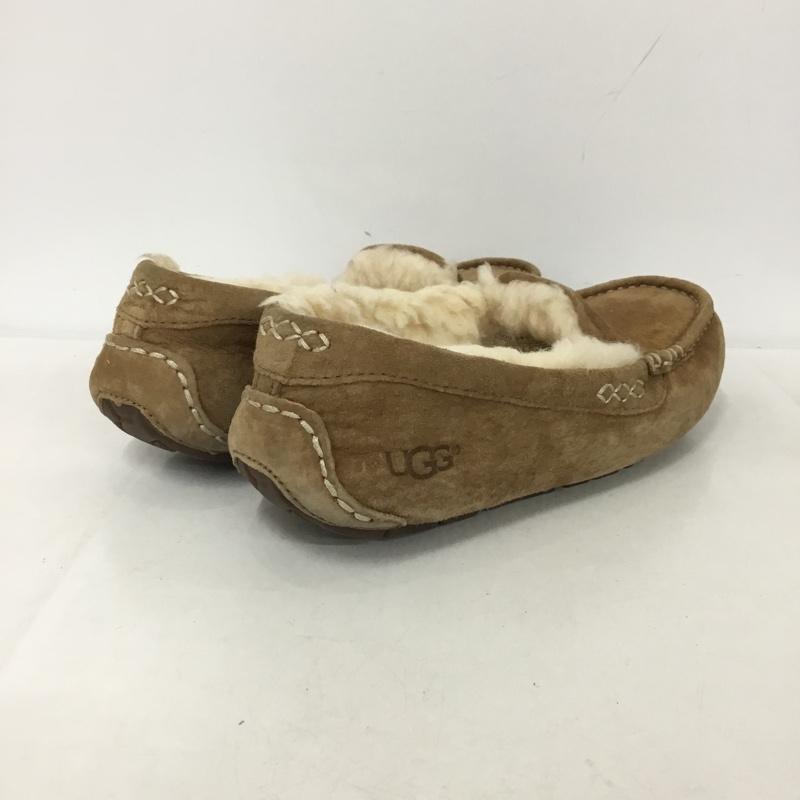 アグ UGG スリッポン スリッポン 3312 Ansley ドライビングモカシン 23cm 箱有 23.0cm ロゴ、文字 ベージュ / ベージュ /  レディース USED 古着 中古 10146585