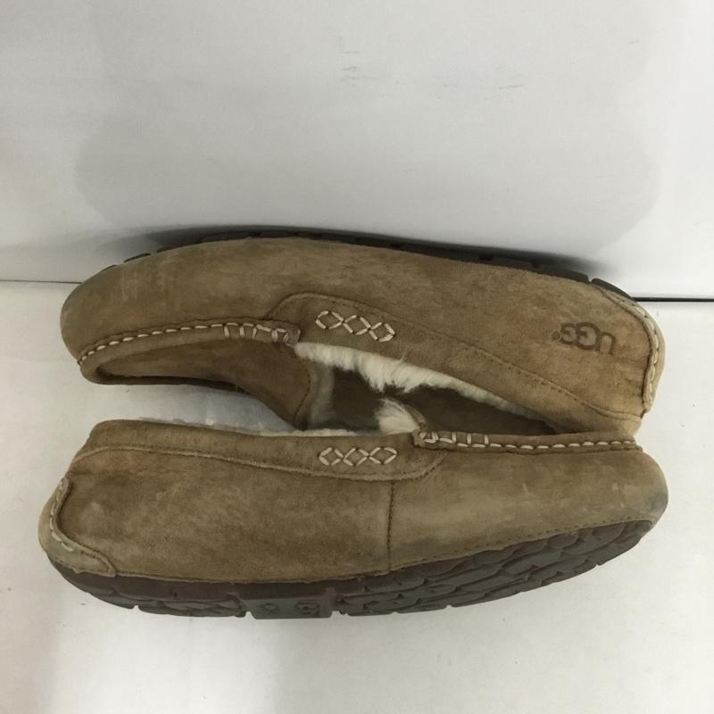 アグ UGG スリッポン スリッポン 3312 Ansley ドライビングモカシン 23cm 箱有 23.0cm ロゴ、文字 ベージュ / ベージュ /  レディース USED 古着 中古 10146585