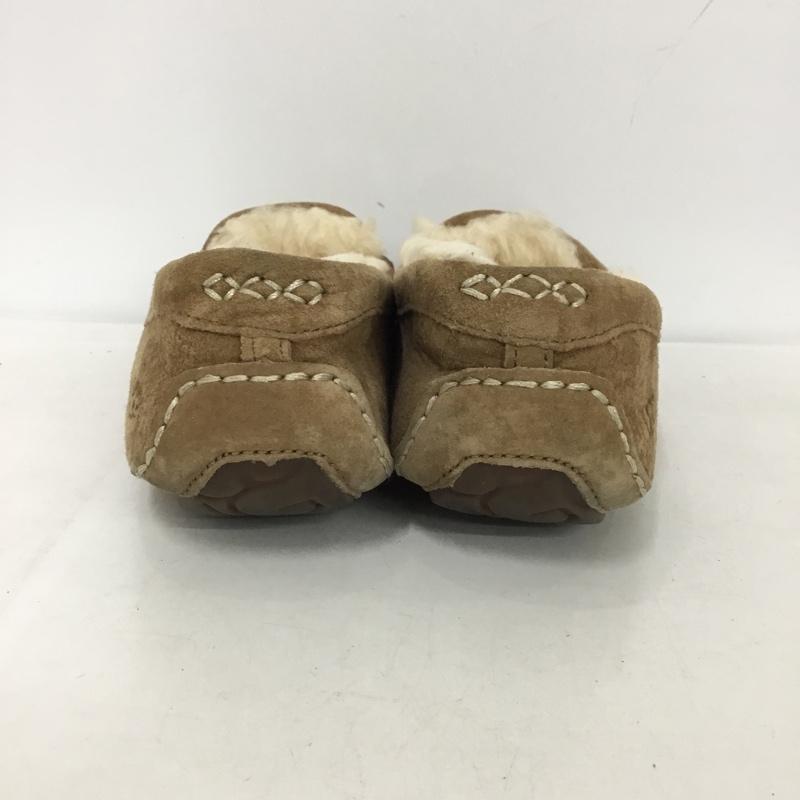 アグ UGG スリッポン スリッポン 3312 Ansley ドライビングモカシン 23cm 箱有 23.0cm ロゴ、文字 ベージュ / ベージュ /  レディース USED 古着 中古 10146585