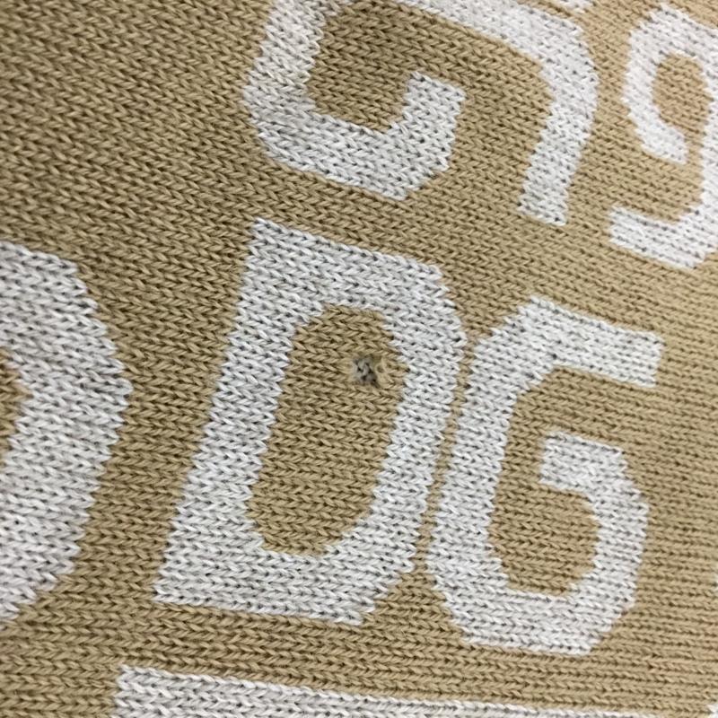 ドルチェアンドガッバーナ DOLCE&GABBANA マフラー マフラー ウール混 ロゴ 総柄 ベージュ / ベージュ /  メンズ USED 古着 中古 10146589