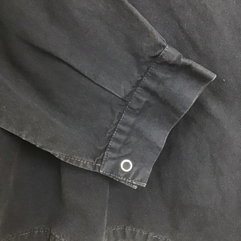 ダントン Danton シャツ、ブラウス 長袖 旧タグ　フランス製　ユーロワーク　プルオーバーシャツ 2 無地 紺 / ネイビー / navy メンズ USED 古着 中古 10146619