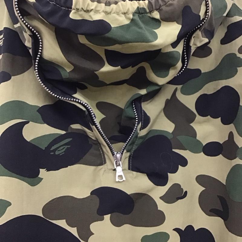 アベイシングエイプ A BATHING APE ジャケット、上着 ジャケット、ブレザー プルオーバージャケット アウター プルオーバージャケット XL カモフラージュ柄・迷彩 マルチカラー / マルチカラー /  メンズ USED 古着 中古 10146621