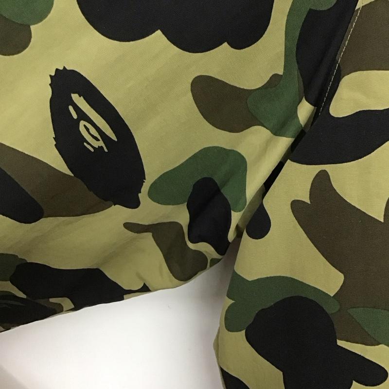 アベイシングエイプ A BATHING APE ジャケット、上着 ジャケット、ブレザー プルオーバージャケット アウター プルオーバージャケット XL カモフラージュ柄・迷彩 マルチカラー / マルチカラー /  メンズ USED 古着 中古 10146621