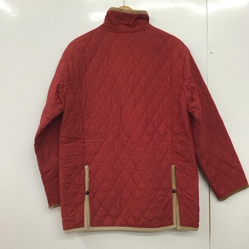 チャップス CHAPS ジャケット、上着 ジャケット、ブレザー キルティングジャケット アウター カラージャケット フロントボタン 無地 えんじ / ワインレッド /  メンズ USED 古着 中古 10146626