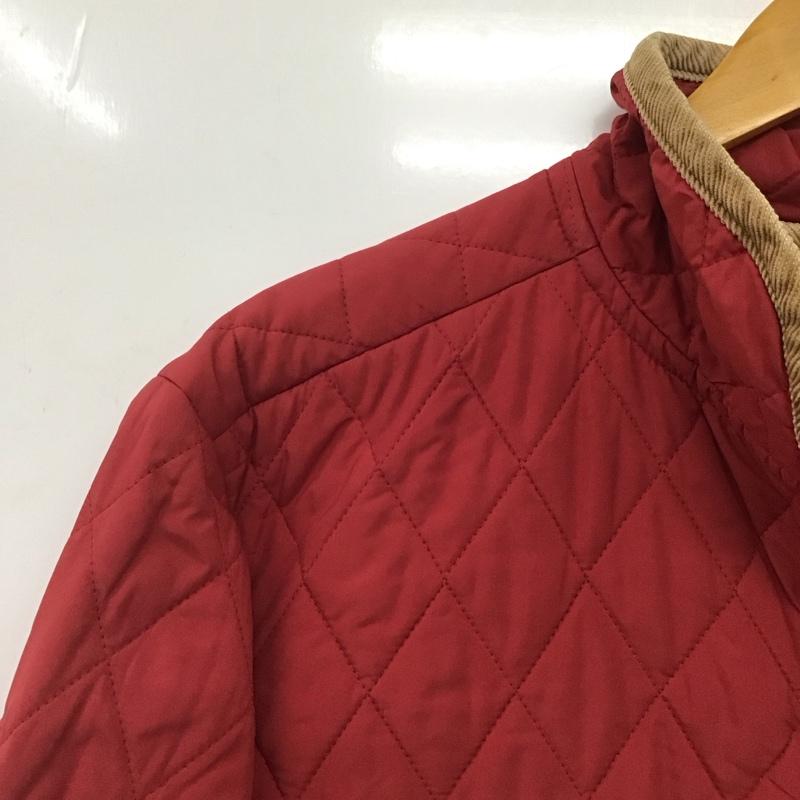 チャップス CHAPS ジャケット、上着 ジャケット、ブレザー キルティングジャケット アウター カラージャケット フロントボタン 無地 えんじ / ワインレッド /  メンズ USED 古着 中古 10146626