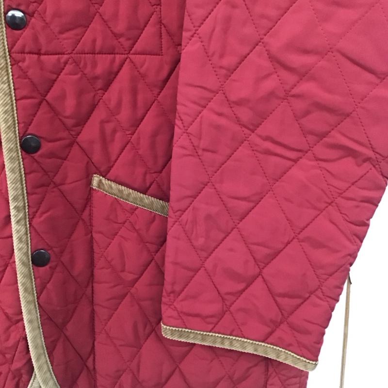チャップス CHAPS ジャケット、上着 ジャケット、ブレザー キルティングジャケット アウター カラージャケット フロントボタン 無地 えんじ / ワインレッド /  メンズ USED 古着 中古 10146626