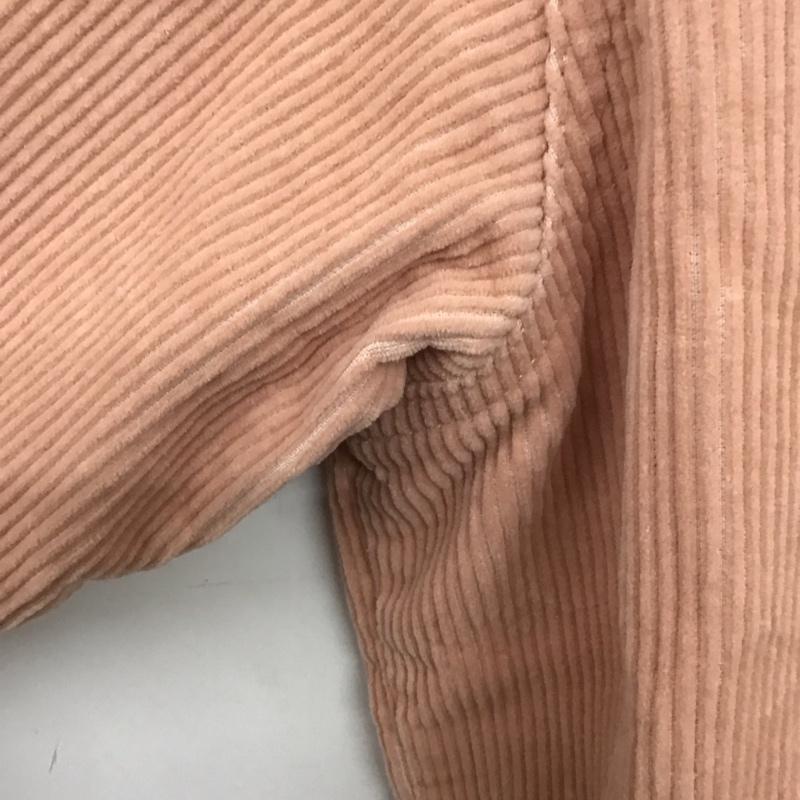 ザラ ZARA ジャケット、上着 ジャケット、ブレザー コーデュロイジャケット M 無地 桃 / ピンク /  レディース USED 古着 中古 10146633