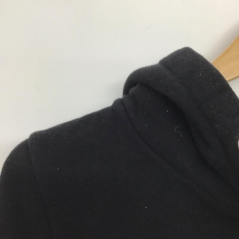 ミルクフェド MILKFED. ワンピース ミニスカート S 無地 X ロゴ、文字 黒 / ブラック /  レディース USED 古着 中古 10146634