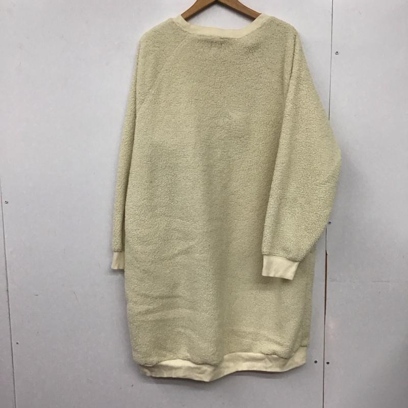 ギャップ GAP ワンピース ロングスカート ボア L 無地 ベージュ / ベージュ /  レディース USED 古着 中古 10146639