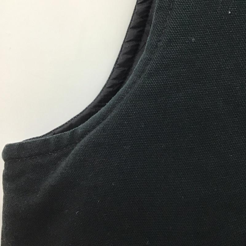 カーハート Carhartt ベスト ベスト ジップアップベスト ノースリーブカットソー アウター 00s ufcw ロゴ、文字 ダークグレー / ダークグレー / メンズ USED 古着 中古 10146660