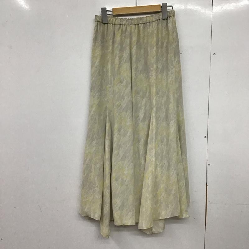 イエナ IENA スカート ロングスカート ロングスカート フレアスカート カジュアルスカート 36 プリント マルチカラー / マルチカラー /  レディース USED 古着 中古 10146680