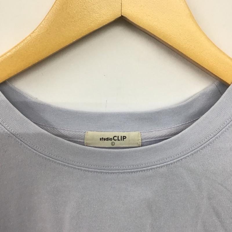 スタディオクリップ studio CLIP Tシャツ 半袖 半袖カットソー 無地Tシャツ クルーネックカットソー L 無地 マルチカラー / マルチカラー /  レディース USED 古着 中古 10146690