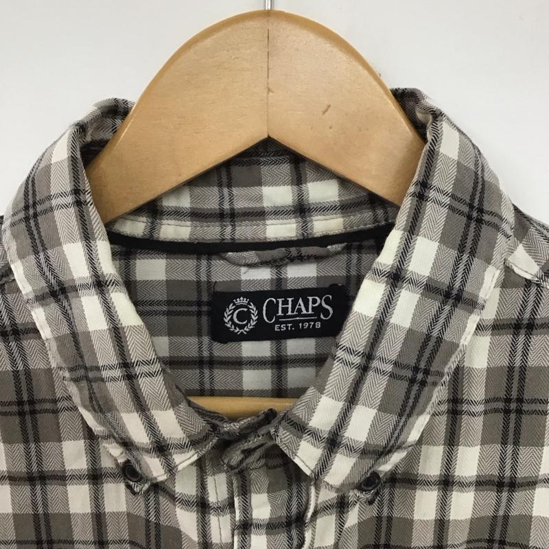 チャップス CHAPS シャツ、ブラウス 長袖 長袖シャツ チェックシャツ カラーシャツ ボタンダウンシャツ M チェック マルチカラー / マルチカラー /  メンズ USED 古着 中古 10146699