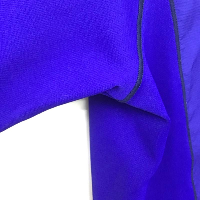 ザノースフェイス THE NORTH FACE カットソー 長袖 nt11982 アウトドアカットソー アンダーウェア L ロゴ、文字 青 / ブルー /  メンズ USED 古着 中古 10146702