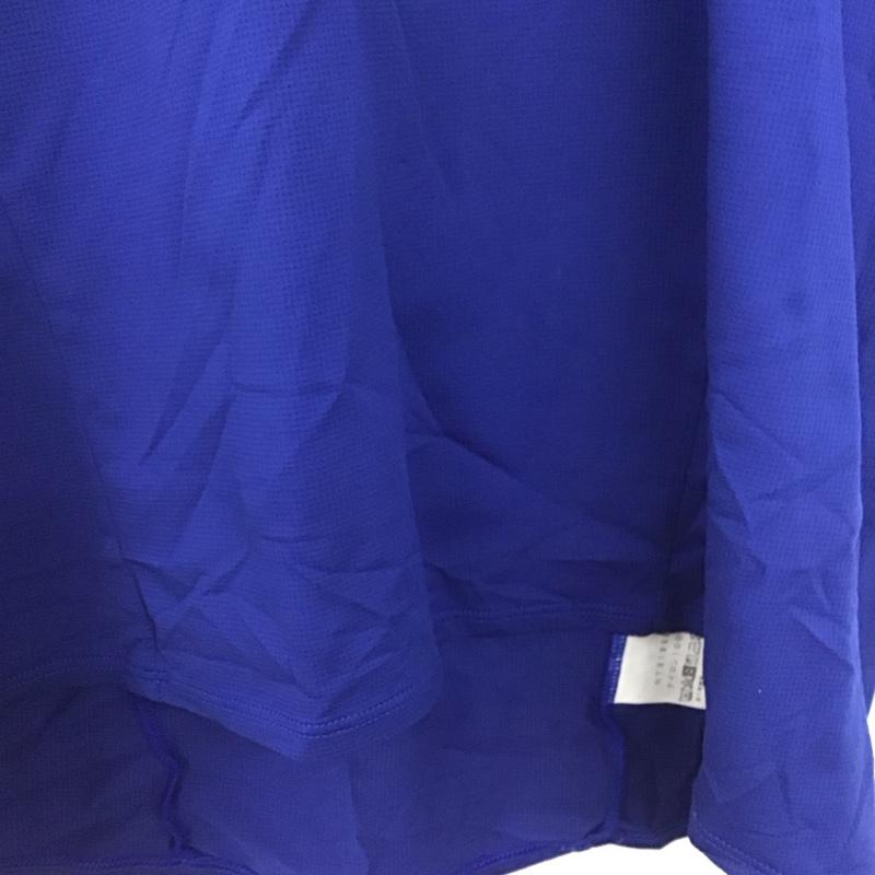 ザノースフェイス THE NORTH FACE Tシャツ 半袖 nt31996 半袖カットソー プリントTシャツ L ロゴ、文字 青 / ブルー /  メンズ USED 古着 中古 10146704