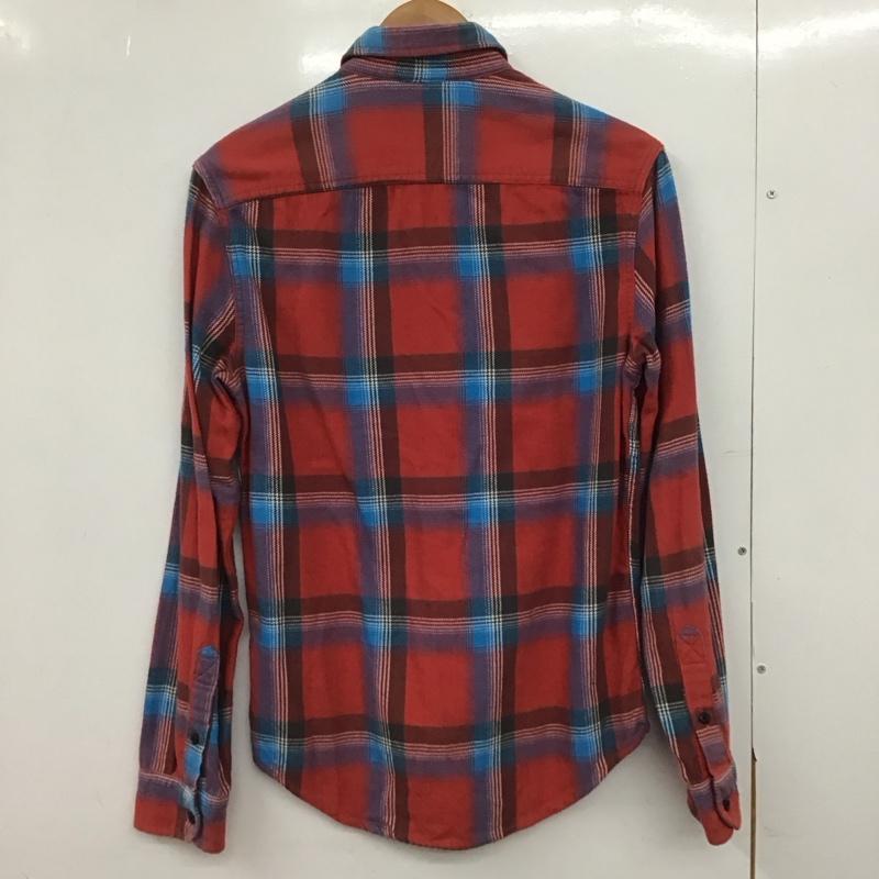 アメリカンイーグル AMERICANEAGLE シャツ、ブラウス 長袖 長袖シャツ チェックシャツ カラーシャツ XS チェック マルチカラー / マルチカラー /  メンズ USED 古着 中古 10146708