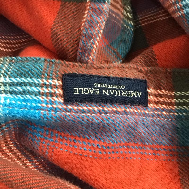 アメリカンイーグル AMERICANEAGLE シャツ、ブラウス 長袖 長袖シャツ チェックシャツ カラーシャツ XS チェック マルチカラー / マルチカラー /  メンズ USED 古着 中古 10146708