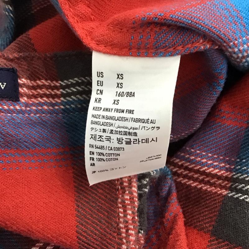 アメリカンイーグル AMERICANEAGLE シャツ、ブラウス 長袖 長袖シャツ チェックシャツ カラーシャツ XS チェック マルチカラー / マルチカラー /  メンズ USED 古着 中古 10146708