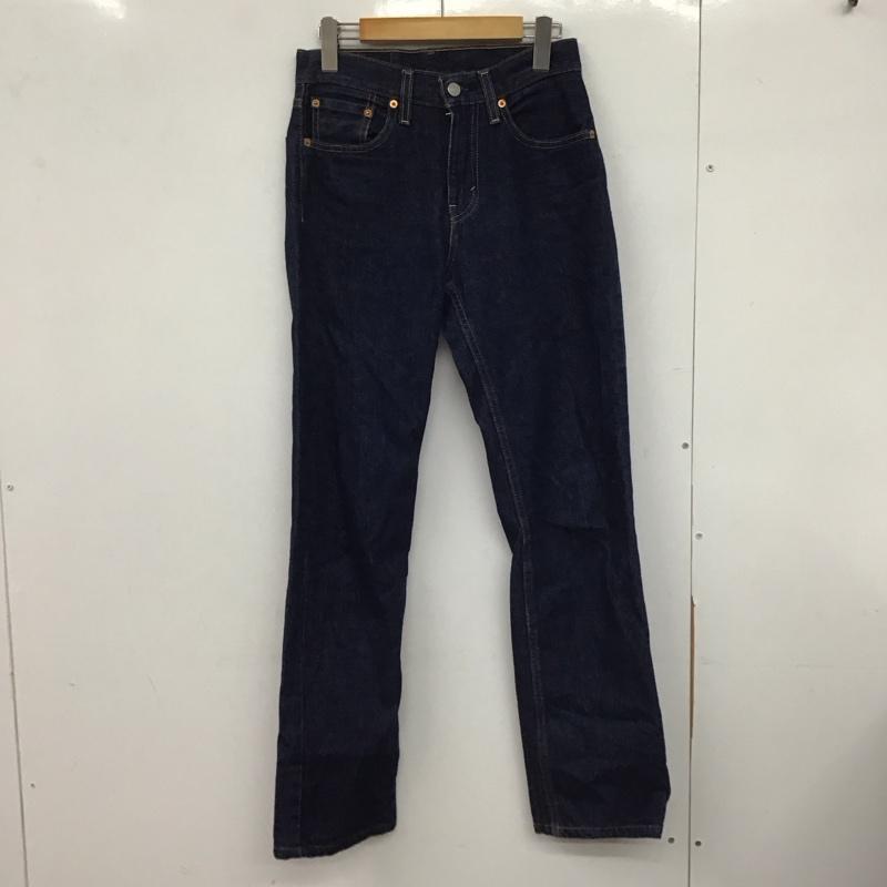 リーバイストラウスアンドコー Levi Strauss & co. パンツ デニム、ジーンズ デニムパンツ スリムパンツ カジュアルパンツ 28インチ 無地 インディゴ / インディゴ /  メンズ USED 古着 中古 10146724
