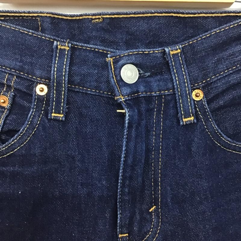 リーバイストラウスアンドコー Levi Strauss & co. パンツ デニム、ジーンズ デニムパンツ スリムパンツ カジュアルパンツ 28インチ 無地 インディゴ / インディゴ /  メンズ USED 古着 中古 10146724