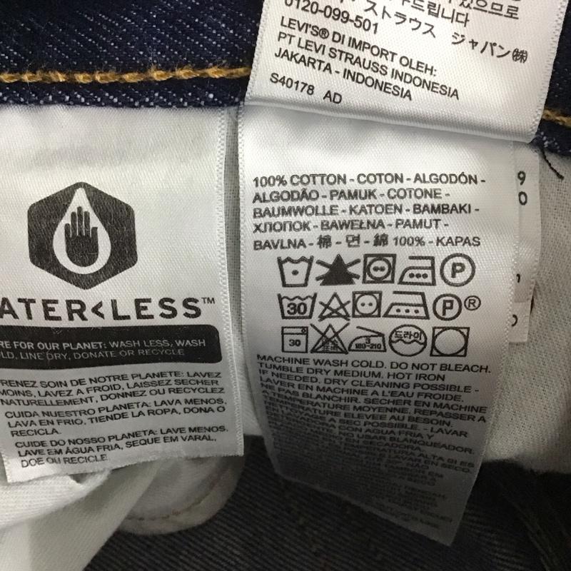 リーバイストラウスアンドコー Levi Strauss & co. パンツ デニム、ジーンズ デニムパンツ スリムパンツ カジュアルパンツ 28インチ 無地 インディゴ / インディゴ /  メンズ USED 古着 中古 10146724