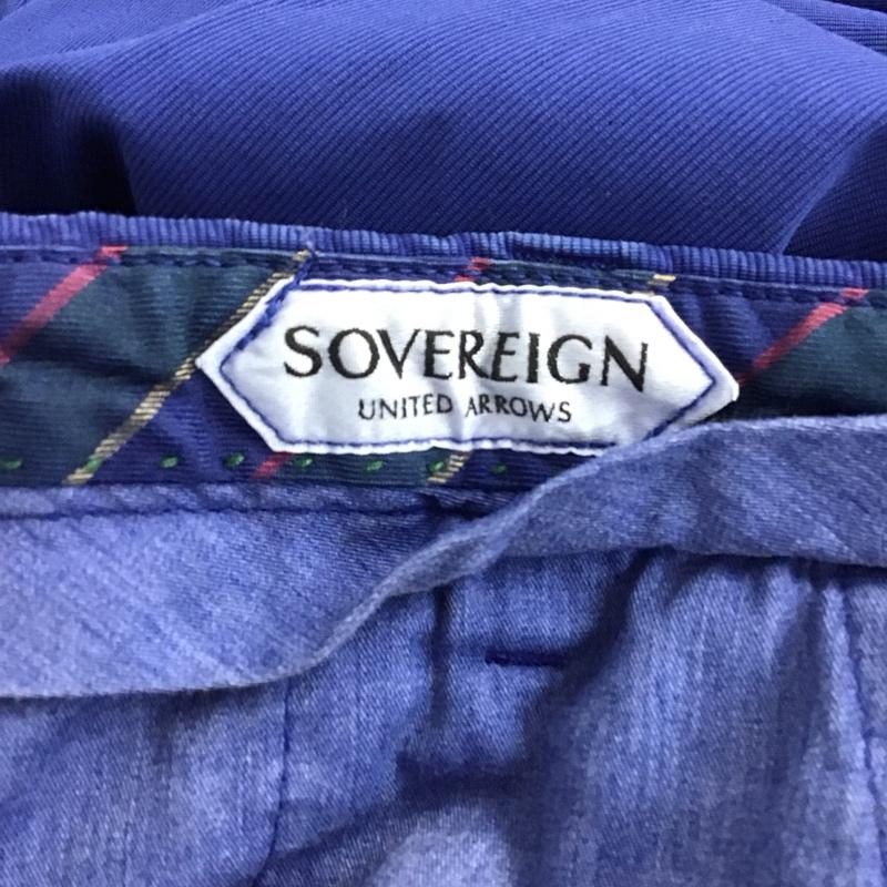 ソブリン SOVEREIGN パンツ ワークパンツ、ペインターパンツ チノパン ワイドパンツ カジュアルパンツ berwich 48インチ 無地 青 / ブルー /  メンズ USED 古着 中古 10146725