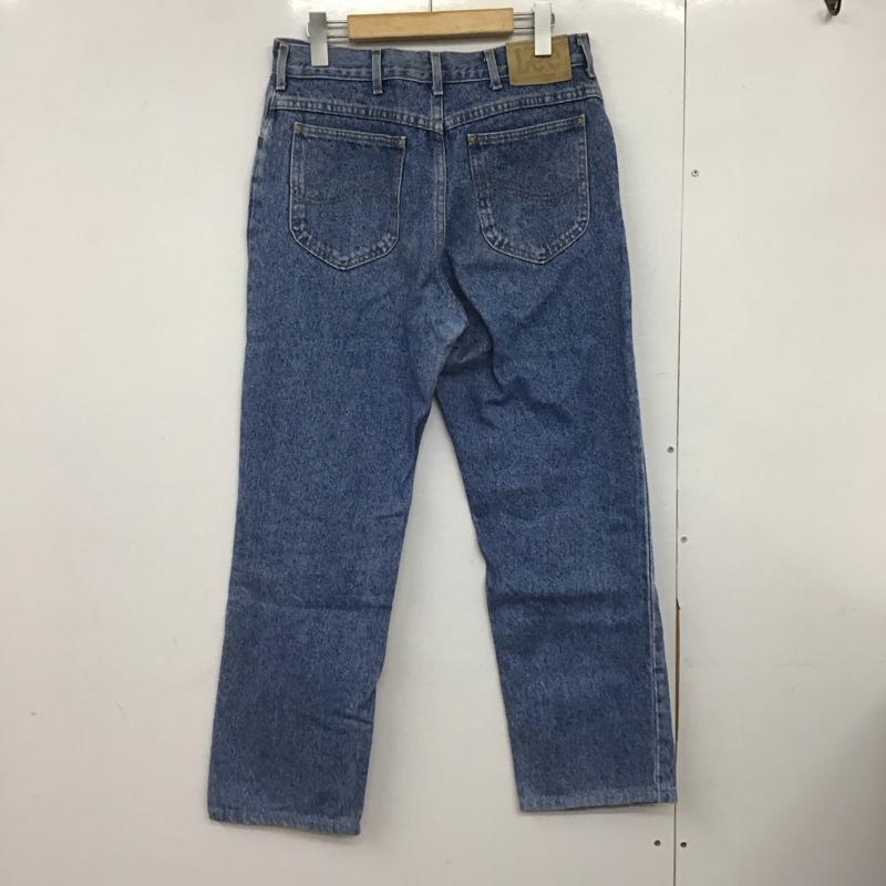 リー Lee パンツ デニム、ジーンズ デニムパンツ ワイドパンツ カジュアルパンツ 80s 32インチ 無地 インディゴ / インディゴ /  メンズ USED 古着 中古 10146727