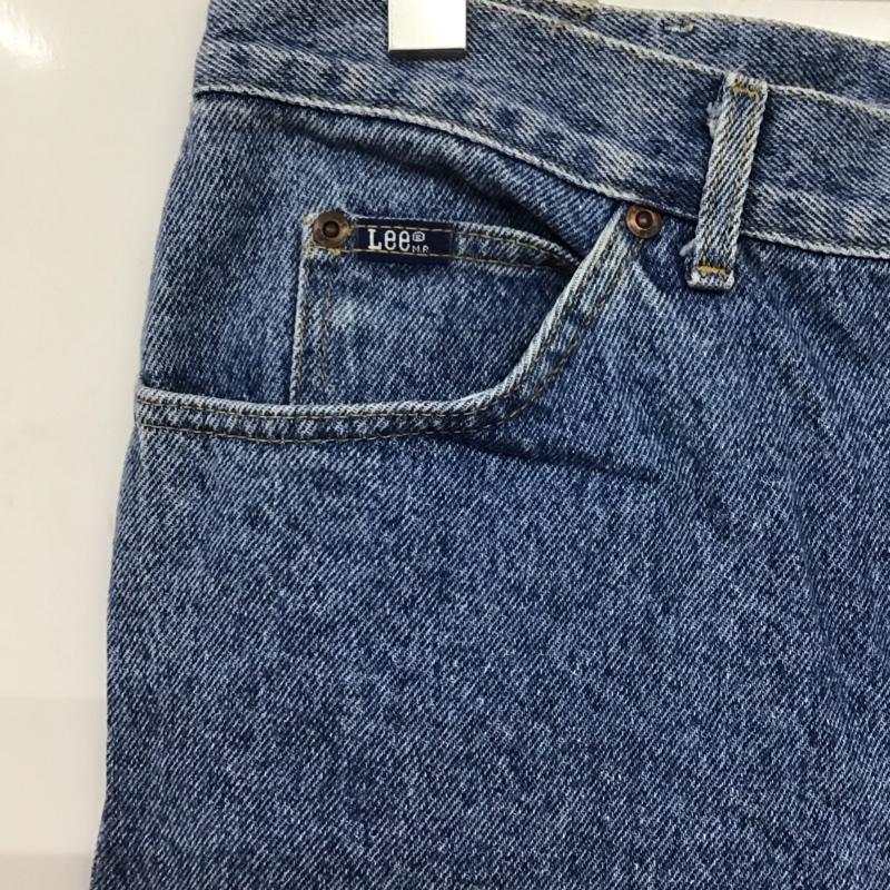 リー Lee パンツ デニム、ジーンズ デニムパンツ ワイドパンツ カジュアルパンツ 80s 32インチ 無地 インディゴ / インディゴ /  メンズ USED 古着 中古 10146727