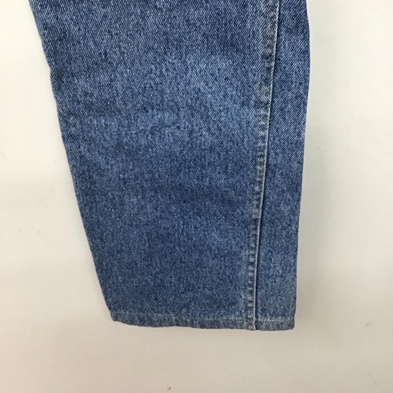 リー Lee パンツ デニム、ジーンズ デニムパンツ ワイドパンツ カジュアルパンツ 80s 32インチ 無地 インディゴ / インディゴ /  メンズ USED 古着 中古 10146727