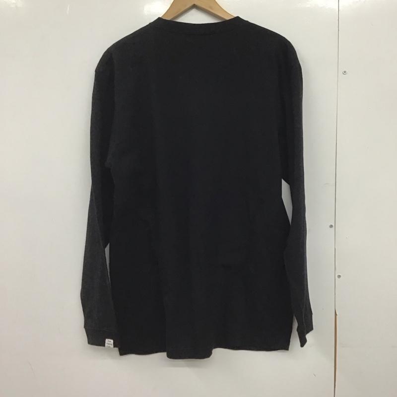 カオス フィッシング クラブ Chaos Fishing Club カットソー 長袖 長袖カットソー プリントカットソー クルーネック L プリント 黒 / ブラック /  メンズ USED 古着 中古 10146755