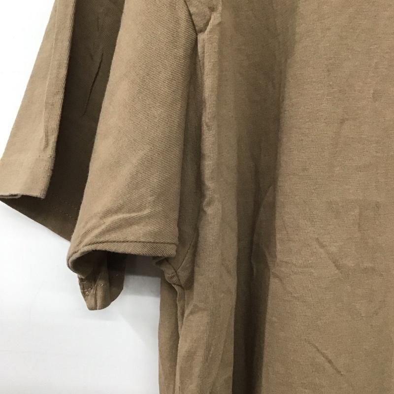 エヘカソポ ehka sopo Tシャツ 半袖 FREE 無地 茶 / ブラウン /  レディース USED 古着 中古 10146768
