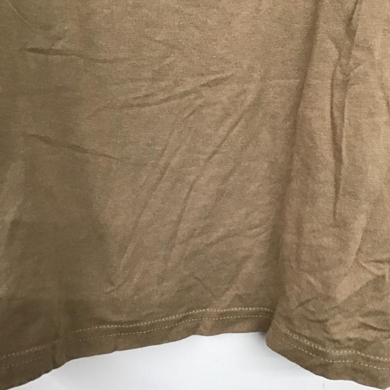 エヘカソポ ehka sopo Tシャツ 半袖 FREE 無地 茶 / ブラウン /  レディース USED 古着 中古 10146768