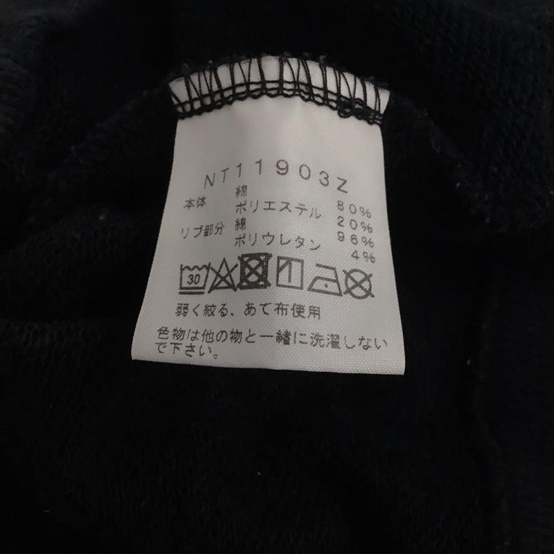 ザノースフェイス THE NORTH FACE トレーナー 長袖 長袖トレーナー スウェット クルーネック プルオーバー L ロゴ、文字 ダークグレー / ダークグレー /  メンズ USED 古着 中古 10146779