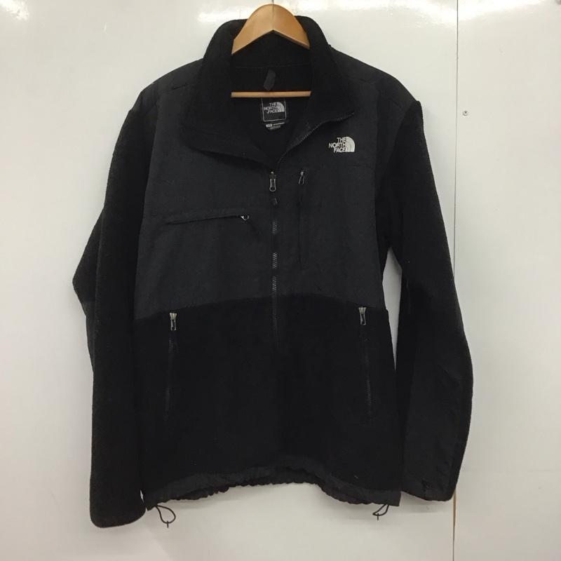 ザノースフェイス THE NORTH FACE ジャケット、上着 ジャンパー、ブルゾン ジップアップジャケット アウター スタンドカラージャケット L ロゴ、文字 黒 / ブラック /  メンズ USED 古着 中古 10146804