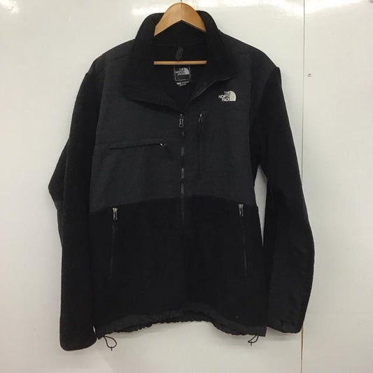 ザノースフェイス THE NORTH FACE ジャケット、上着 ジャンパー、ブルゾン ジップアップジャケット アウター スタンドカラージャケット L ロゴ、文字 黒 / ブラック /  メンズ USED 古着 中古 10146804