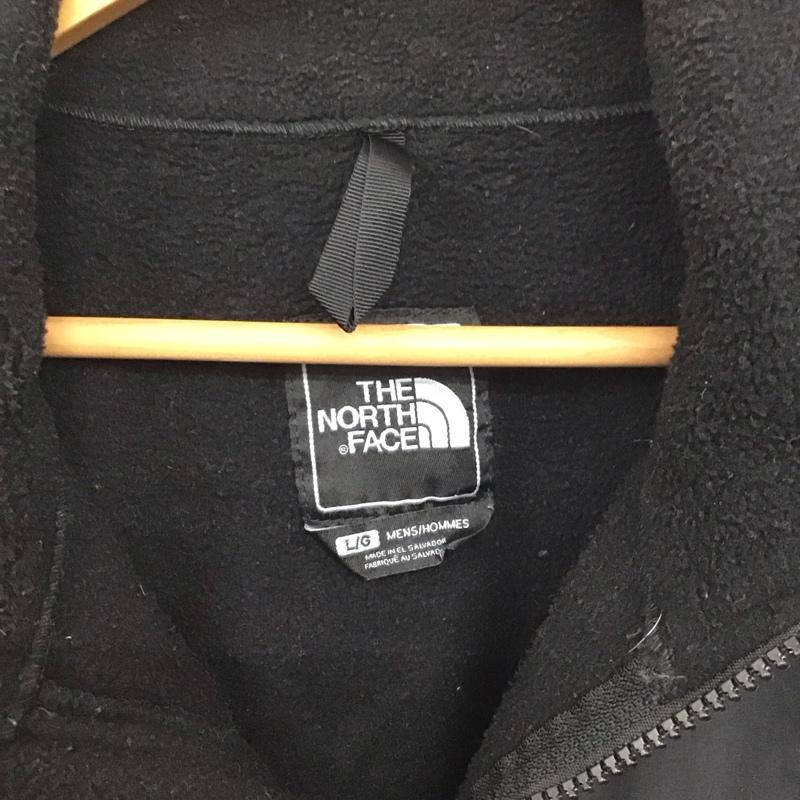 ザノースフェイス THE NORTH FACE ジャケット、上着 ジャンパー、ブルゾン ジップアップジャケット アウター スタンドカラージャケット L ロゴ、文字 黒 / ブラック /  メンズ USED 古着 中古 10146804