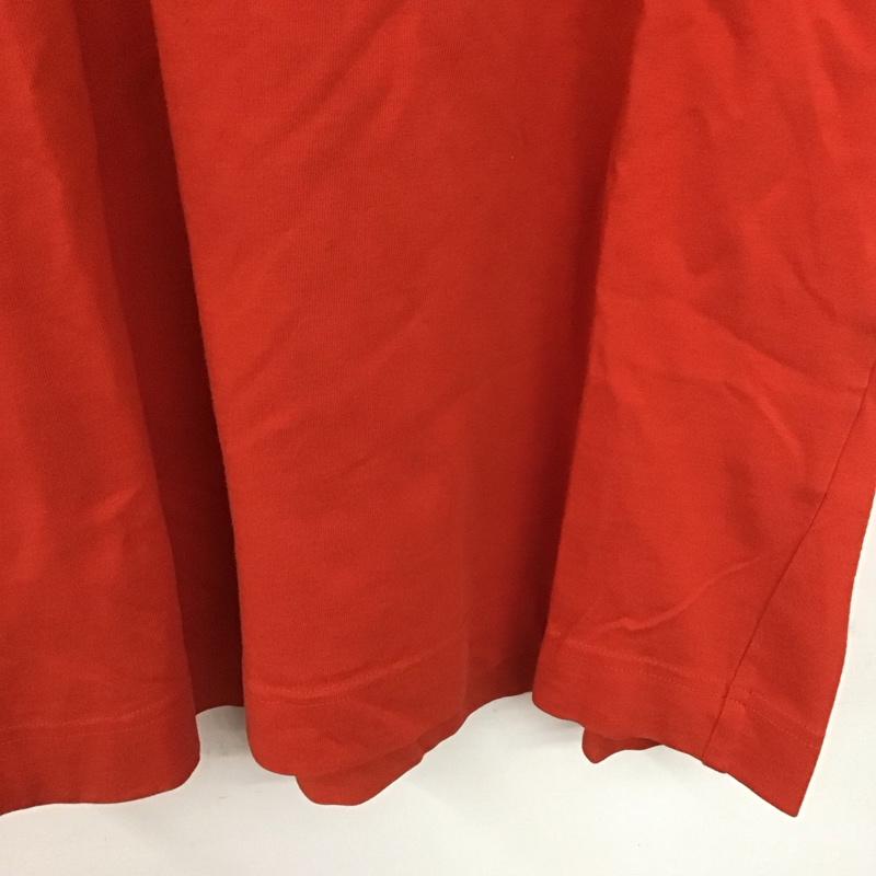 ノーティカ NAUTICA Tシャツ 半袖 半袖カットソー プリントTシャツ クルーネックカットソー ロゴ、文字 橙 / オレンジ /  メンズ USED 古着 中古 10146846