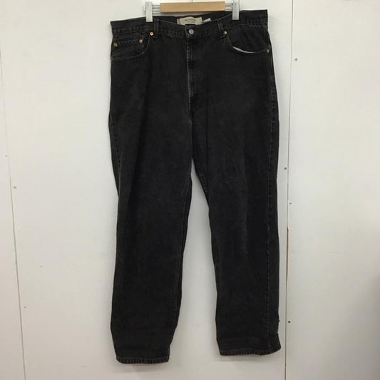リーバイストラウスアンドコー Levi Strauss & co. パンツ デニム、ジーンズ デニムパンツ ワイドパンツ カジュアルパンツ 00s ドミニカ製 40インチ 無地 ダークグレー / ダークグレー /  メンズ USED 古着 中古 10146854