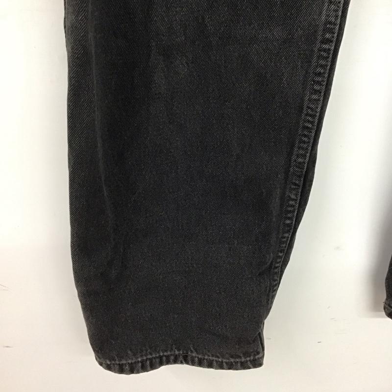 リーバイストラウスアンドコー Levi Strauss & co. パンツ デニム、ジーンズ デニムパンツ ワイドパンツ カジュアルパンツ 00s ドミニカ製 40インチ 無地 ダークグレー / ダークグレー /  メンズ USED 古着 中古 10146854