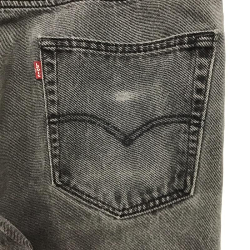 リーバイストラウスアンドコー Levi Strauss & co. パンツ デニム、ジーンズ デニムパンツ ワイドパンツ カジュアルパンツ 40 無地 ダークグレー / ダークグレー /  メンズ USED 古着 中古 10146857