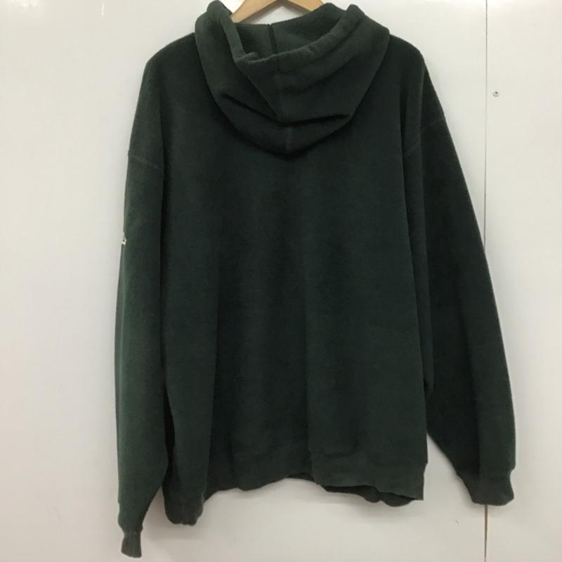 ギャップ GAP パーカー 長袖 L ロゴ、文字 緑 / グリーン /  メンズ USED 古着 中古 10146859