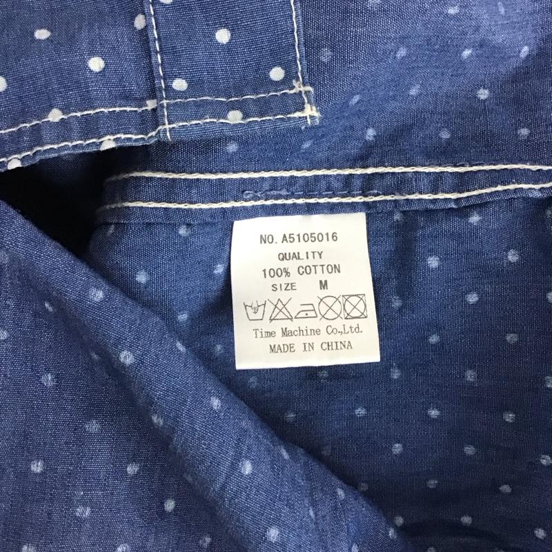 アールディーズ ALDIES シャツ、ブラウス 長袖 M 総柄 水色 / ライトブルー /  メンズ USED 古着 中古 10146860