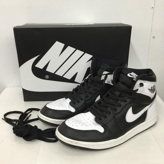 ナイキ NIKE スニーカー スニーカー DZ5485 010 AIR JORDAN 1 RETRO HIGH OG 29cm 箱有 29.0cm ロゴ、文字 白 / ホワイト / X 黒 / ブラック /  メンズ USED 古着 中古 10146867