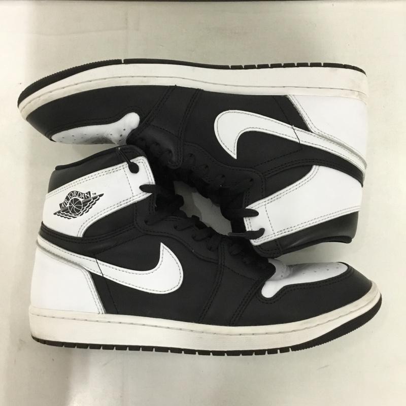 ナイキ NIKE スニーカー スニーカー DZ5485 010 AIR JORDAN 1 RETRO HIGH OG 29cm 箱有 29.0cm ロゴ、文字 白 / ホワイト / X 黒 / ブラック /  メンズ USED 古着 中古 10146867