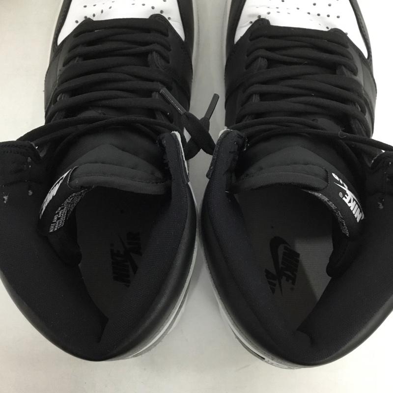 ナイキ NIKE スニーカー スニーカー DZ5485 010 AIR JORDAN 1 RETRO HIGH OG 29cm 箱有 29.0cm ロゴ、文字 白 / ホワイト / X 黒 / ブラック /  メンズ USED 古着 中古 10146867