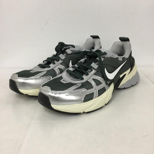 ナイキ NIKE スニーカー スニーカー HJ4497 300 V2K RUN 28cm 28.0cm ロゴ、文字 緑 / グリーン / X 銀 / シルバー /  メンズ USED 古着 中古 10146871