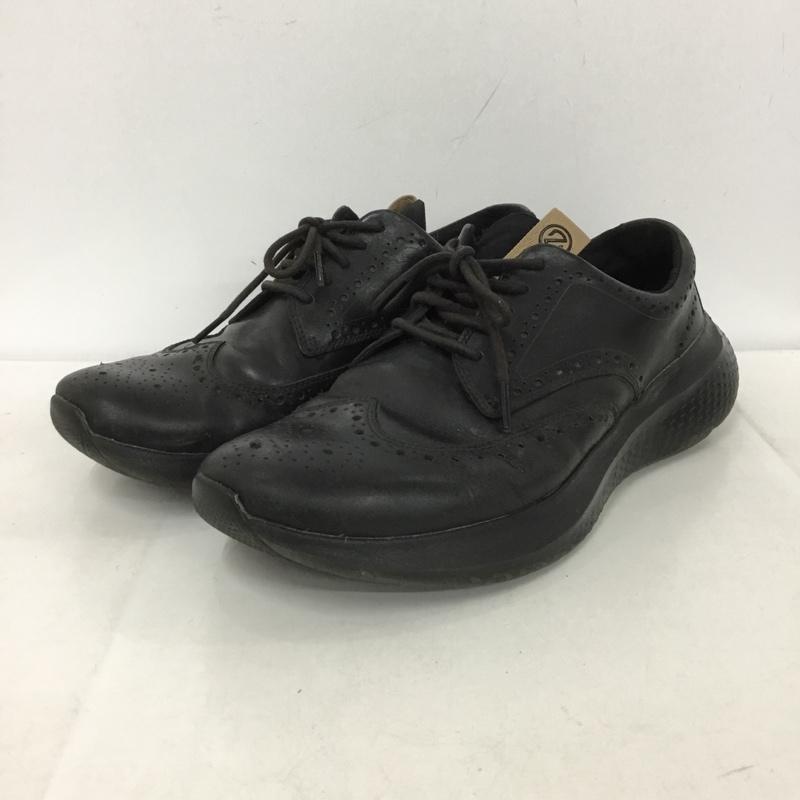 コールハーン COLE HAAN スニーカー スニーカー C35508 ゼログランド チェンジペース ウィング ラックス レザー 9.5  黒 / ブラック /  メンズ USED 古着 中古 10146876